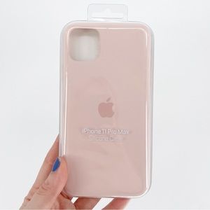 Apple iPhone 11 Pro Max Silicone Case in‎ Sand Pink